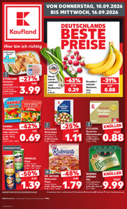 Kaufland Prospekt - Angebote ab 10.09.