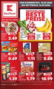 Kaufland Prospekt - Angebote ab 10.09.