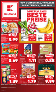 Kaufland Prospekt - Angebote ab 10.09.