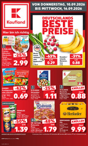 Kaufland Prospekt - Angebote ab 10.09.