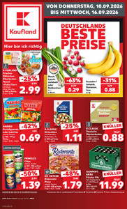 Kaufland Prospekt - Angebote ab 10.09.