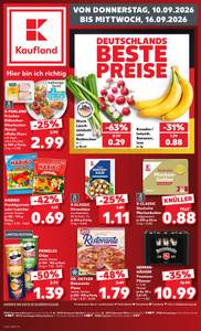 Kaufland Prospekt - Angebote ab 10.09.