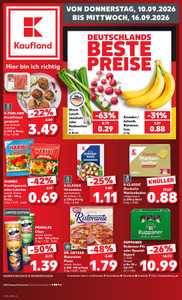 Kaufland Prospekt - Angebote ab 10.09.