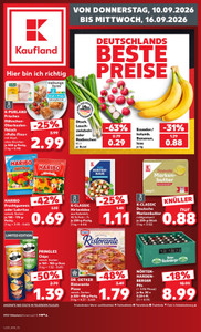 Kaufland Prospekt - Angebote ab 10.09.