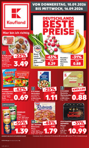 Kaufland Prospekt - Angebote ab 10.09.