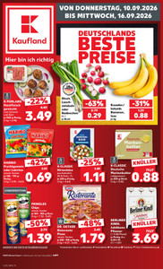Kaufland Prospekt - Angebote ab 10.09.
