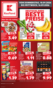 Kaufland Prospekt - Angebote ab 10.09.