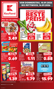 Kaufland Prospekt - Angebote ab 10.09.