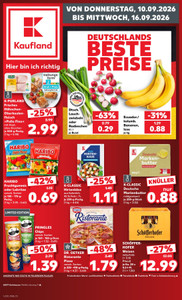 Kaufland Prospekt - Angebote ab 10.09.