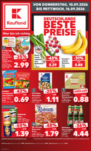 Kaufland Prospekt - Angebote ab 10.09.