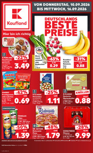 Kaufland Prospekt - Angebote ab 10.09.
