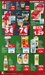 Kaufland Prospekt - Mo-Mi Angebote ab 14.09.