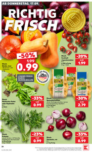 Kaufland Prospekt - Angebote ab 17.09.