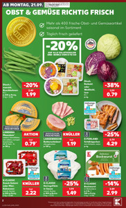 Kaufland Prospekt - Mo-Mi Angebote ab 21.09. - Seite 2