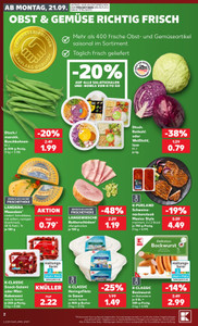 Kaufland Prospekt - Mo-Mi Angebote ab 21.09. - Seite 2