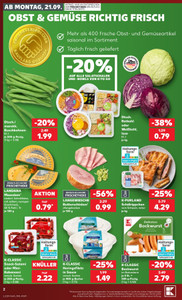 Kaufland Prospekt - Mo-Mi Angebote ab 21.09. - Seite 2