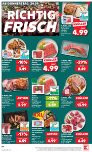 Kaufland Prospekt - Mo-Mi Angebote ab 21.09.