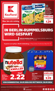 Kaufland Prospekt - Angebote ab 24.09. - Seite 1