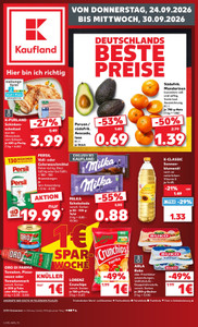 Kaufland Prospekt - Angebote ab 24.09.