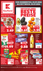Kaufland Prospekt - Angebote ab 24.09.