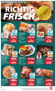 Kaufland Prospekt - Angebote ab 01.10.