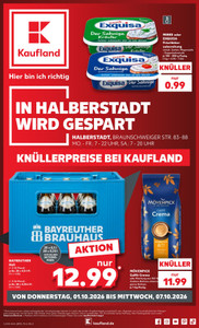 Kaufland Prospekt - Angebote ab 01.10.