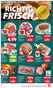 Kaufland Prospekt - Angebote ab 01.10.