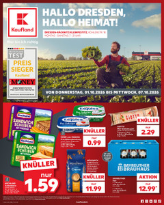 Kaufland Prospekt - Angebote ab 01.10.