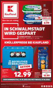 Kaufland Prospekt - Angebote ab 01.10.