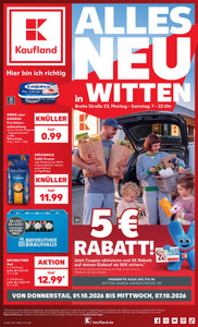 Kaufland Prospekt - Angebote ab 01.10.