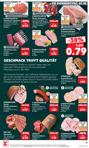 Kaufland Prospekt - Angebote ab 01.10.