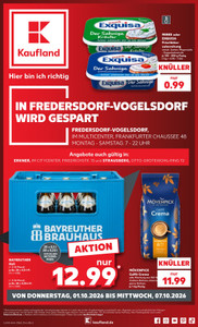 Kaufland Prospekt - Angebote ab 01.10.