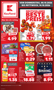 Kaufland Prospekt - Mo-Mi Angebote ab 05.10.