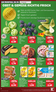 Kaufland Prospekt - Mo-Mi Angebote ab 05.10. - Seite 2