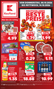 Kaufland Prospekt - Mo-Mi Angebote ab 05.10.