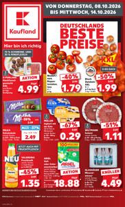 Kaufland Prospekt - Mo-Mi Angebote ab 05.10.