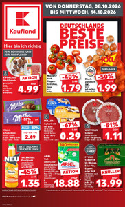 Kaufland Prospekt - Mo-Mi Angebote ab 05.10.