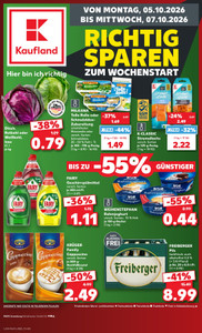 Kaufland Prospekt - Mo-Mi Angebote ab 05.10.