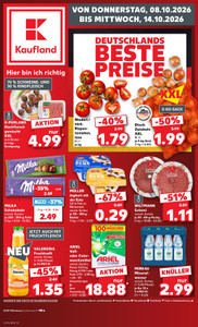 Kaufland Prospekt - Mo-Mi Angebote ab 05.10.