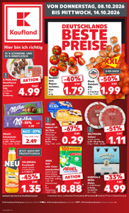 Kaufland Prospekt - Mo-Mi Angebote ab 05.10.