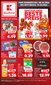 Kaufland Prospekt - Mo-Mi Angebote ab 05.10.