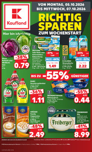 Kaufland Prospekt - Mo-Mi Angebote ab 05.10.