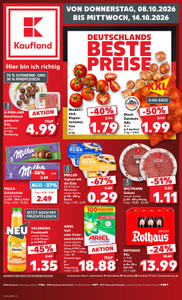 Kaufland Prospekt - Mo-Mi Angebote ab 05.10.