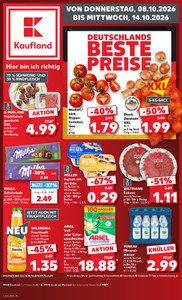 Kaufland Prospekt - Mo-Mi Angebote ab 05.10.
