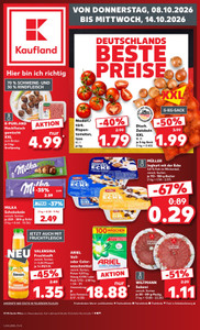 Kaufland Prospekt - Mo-Mi Angebote ab 05.10.