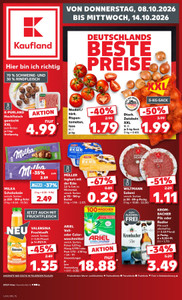 Kaufland Prospekt - Angebote ab 08.10.