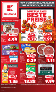 Kaufland Prospekt - Angebote ab 08.10.