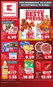 Kaufland Prospekt - Angebote ab 08.10.