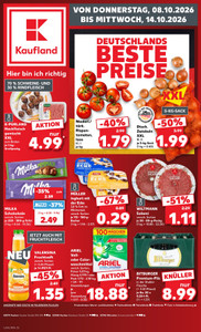Kaufland Prospekt - Angebote ab 08.10.