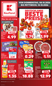 Kaufland Prospekt - Angebote ab 08.10.